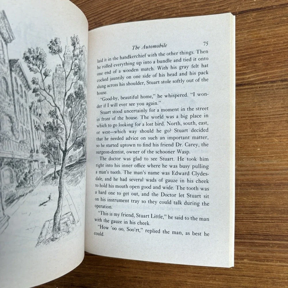 Stuart Little 75th Anniversary Trade Paperback E. B. White Illus Garth Williams
